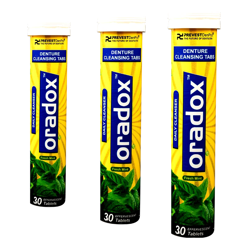 Oradox Denture Cleansing Tabs