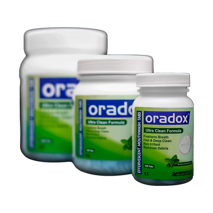 Oradox Effervescent Mouthwash Tabs