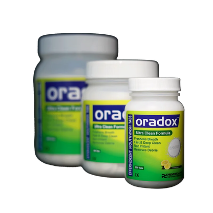 Oradox Effervescent Mouthwash Tabs