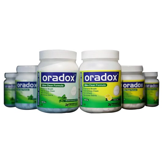 Oradox Effervescent Mouthwash Tabs