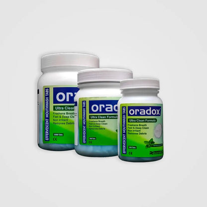 Oradox Effervescent Mouthwash Tabs