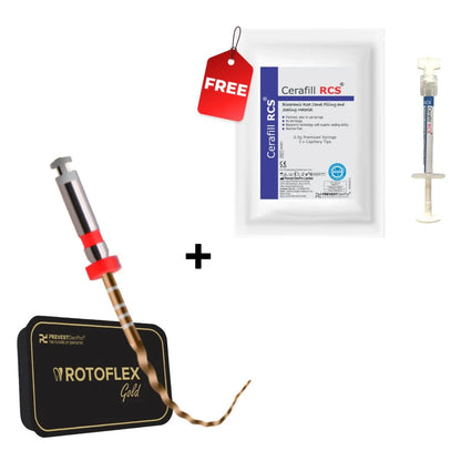 ROTOFLEX Gold - Ni-Ti Rotary Files