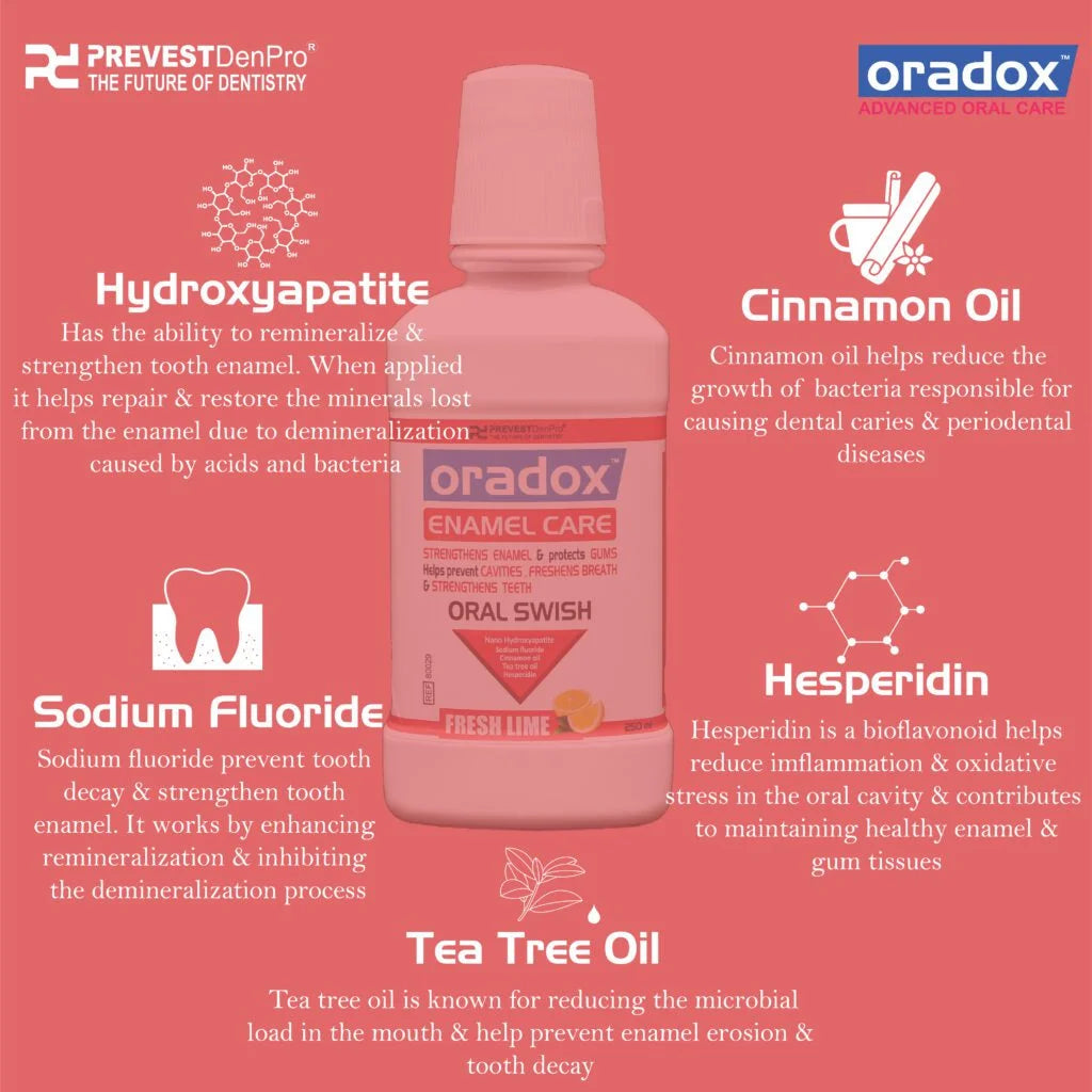 Oradox Oral Rinses – Enamel Care
