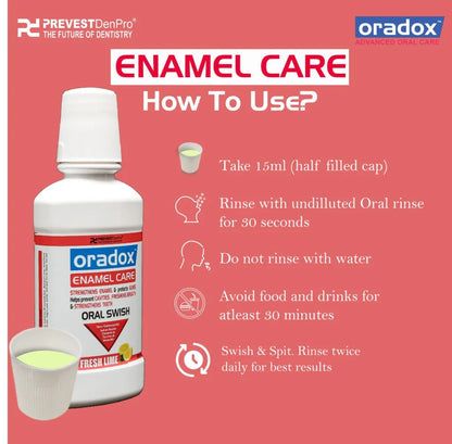 Oradox Oral Rinses – Enamel Care
