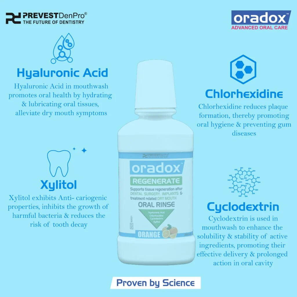 Oradox Oral Rinses – Regenerate