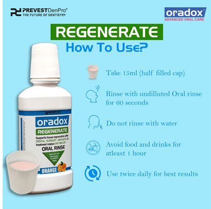 Oradox Oral Rinses – Regenerate