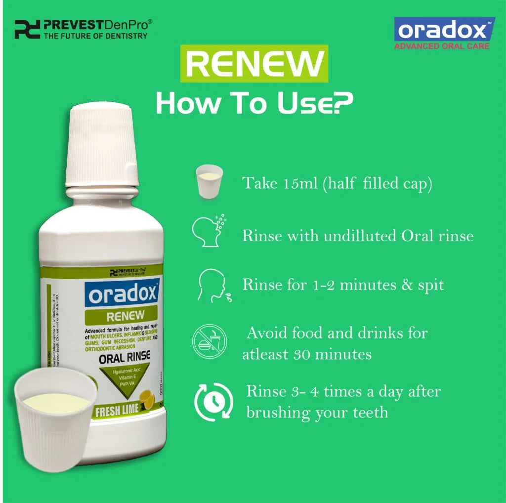 Oradox Oral Rinses – Renew
